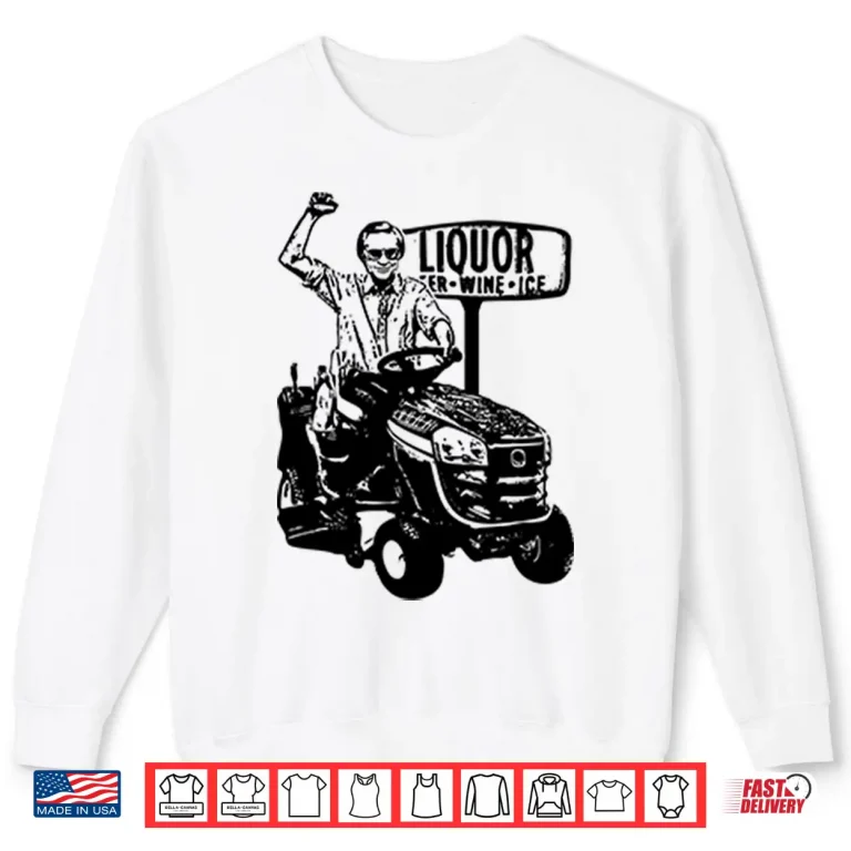 Sweatshirt George Jones Liquor Fer Wine Ice Shirt