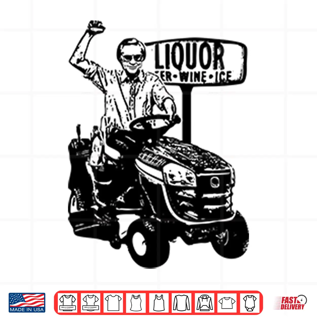 George Jones Liquor Fer Wine Ice Shirt George Jones Liquor Fer Wine Ice Shirt