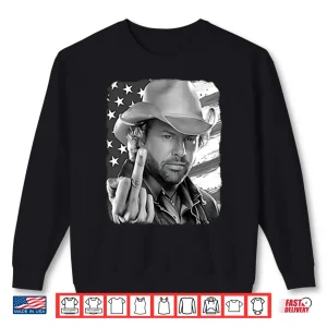 Sweatshirt Toby Keith Middle Finger American Ride Shirt