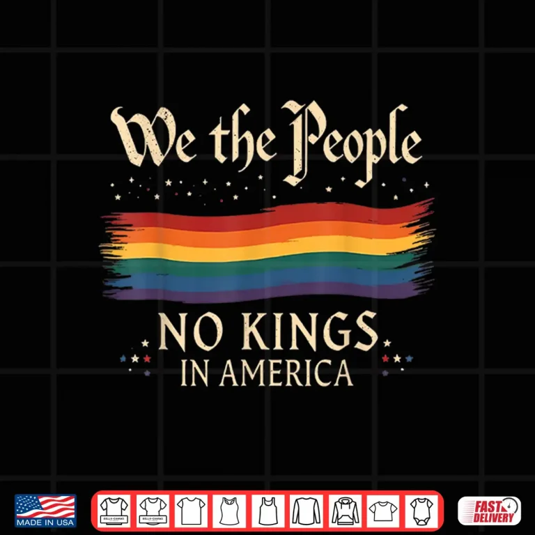 Design No Kings In America We The People Shirt