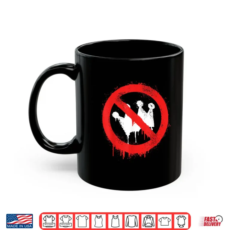 Mug No Kings Protest Stop Sign Shirt