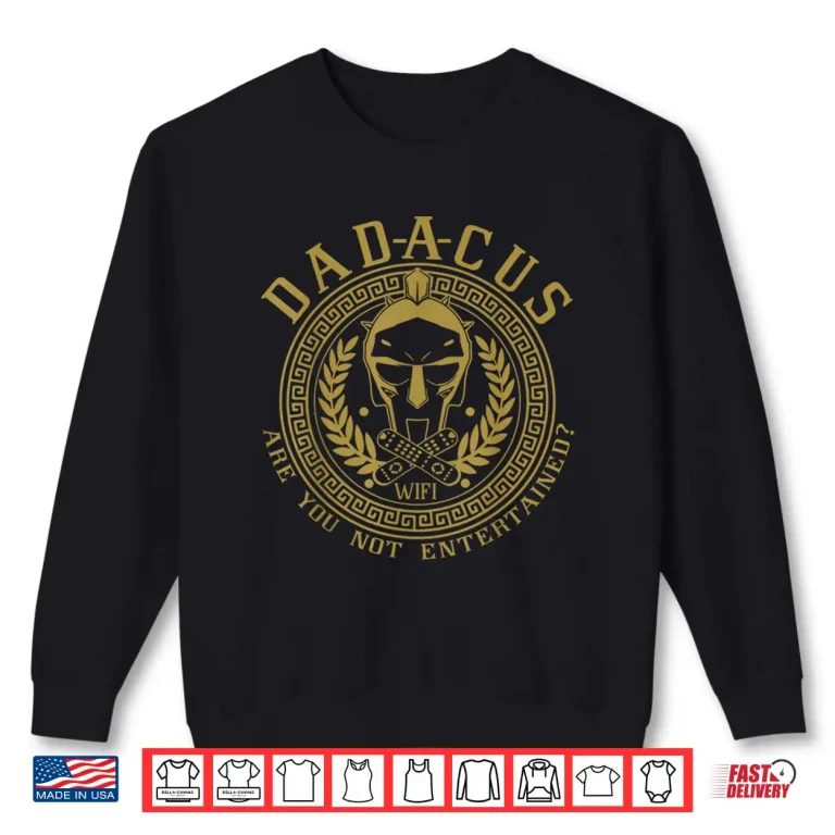 Sweatshirt DADACUS Are You not Entertained Shirt