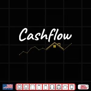 Design Real Estate Investor Art Cashflow Real Estate Shirt