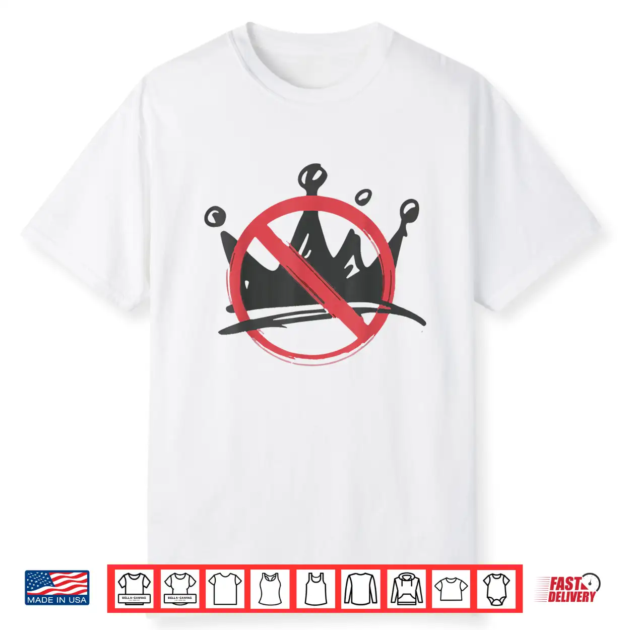 No Kings In America Political Shirt No Kings In America Political Shirt