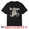 No Kings Since 1776 Skull Shirt