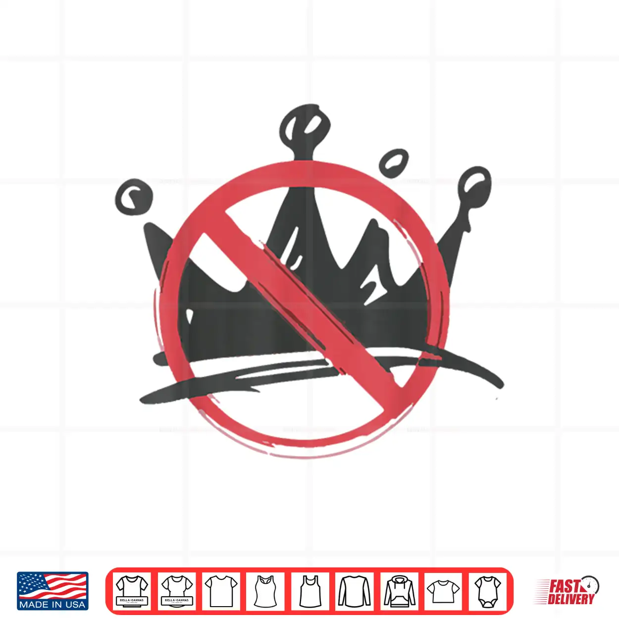 No Kings In America Political Shirt No Kings In America Political Shirt