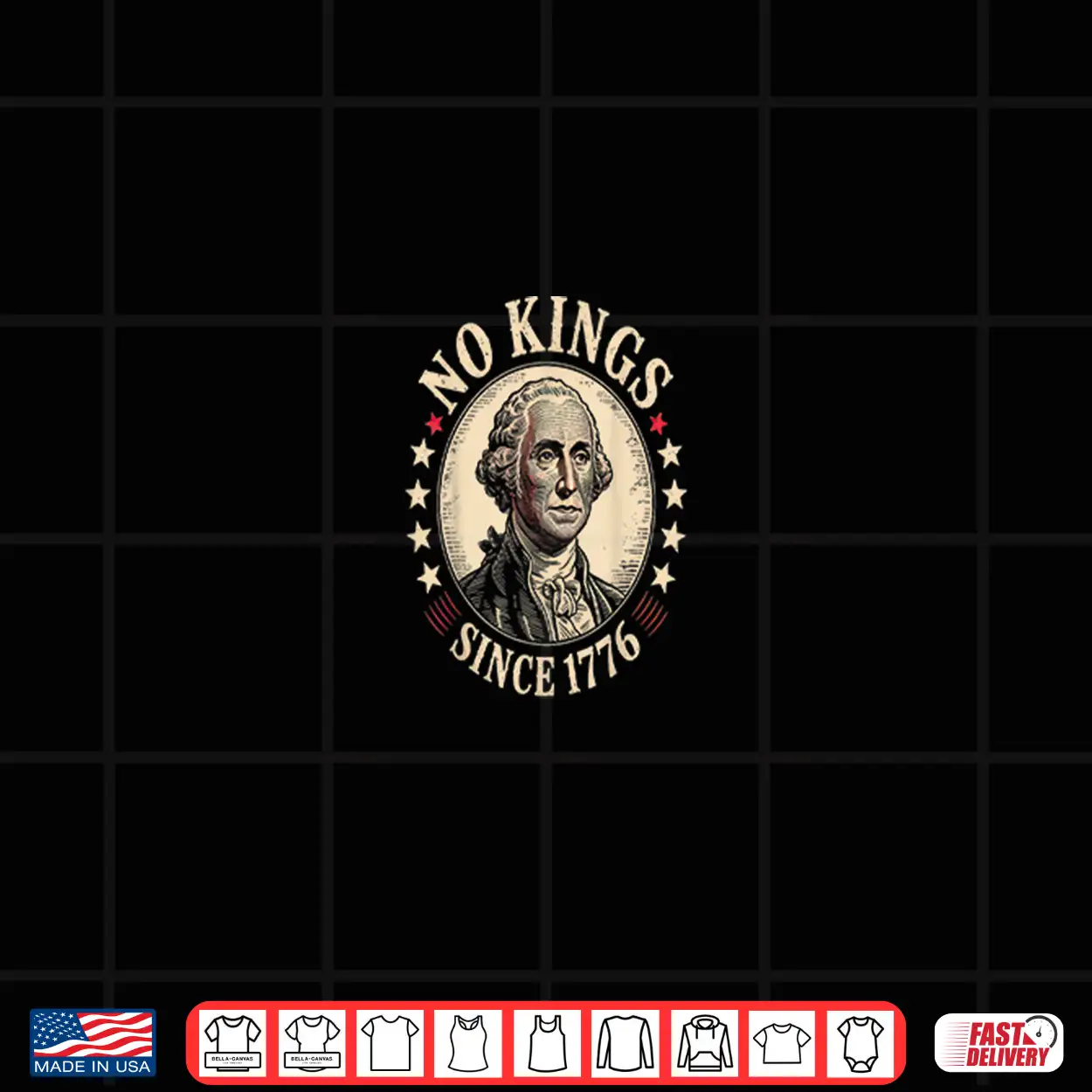 No Kings In America 1776 Shirt No Kings In America 1776 Shirt