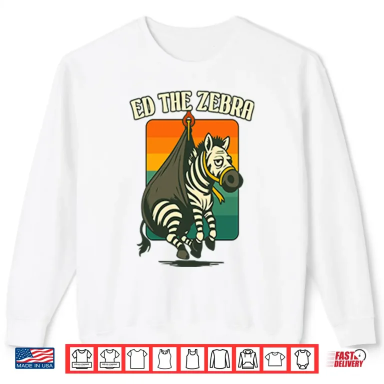 Sweatshirt Ed The Zebra Captured Shirt