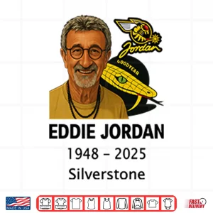 Design Eddie Jordan Silverstone F1 2025 Shirt
