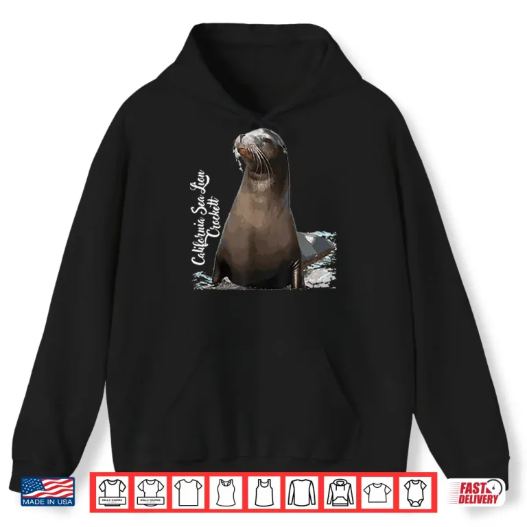 Hoodie California Sea Lion Crockett Shirt