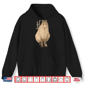 Hoodie Capybara Chewy Shirt