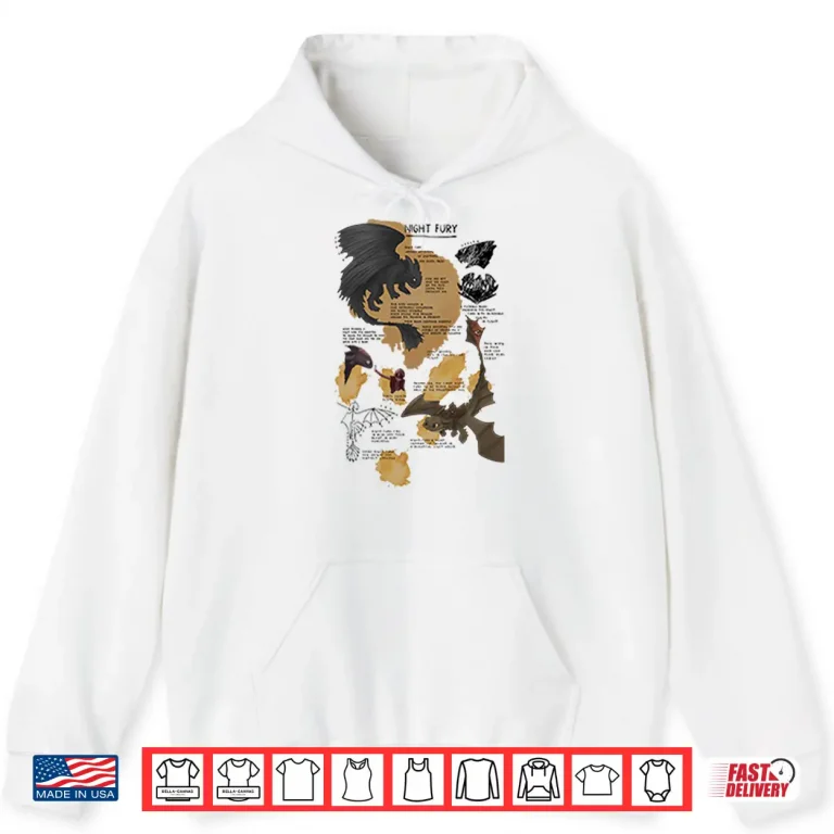 Hoodie How To Train Your Dragon Night Fury Toothless Shirt