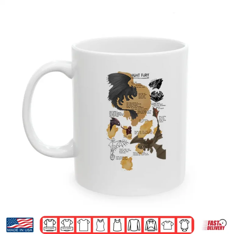 Mug How To Train Your Dragon Night Fury Toothless Shirt