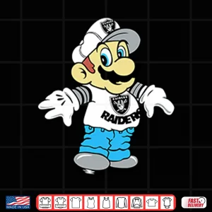 Design Mario Las Vegas Raiders Shirt