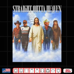 Design Straight Outta Heaven Lane Frost Phil Robertson Shirt