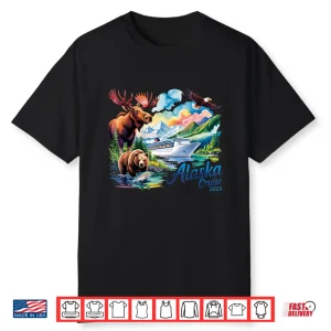 Alaska Cruise 2025 Matching Family Friends And Group Alaskan Shirt