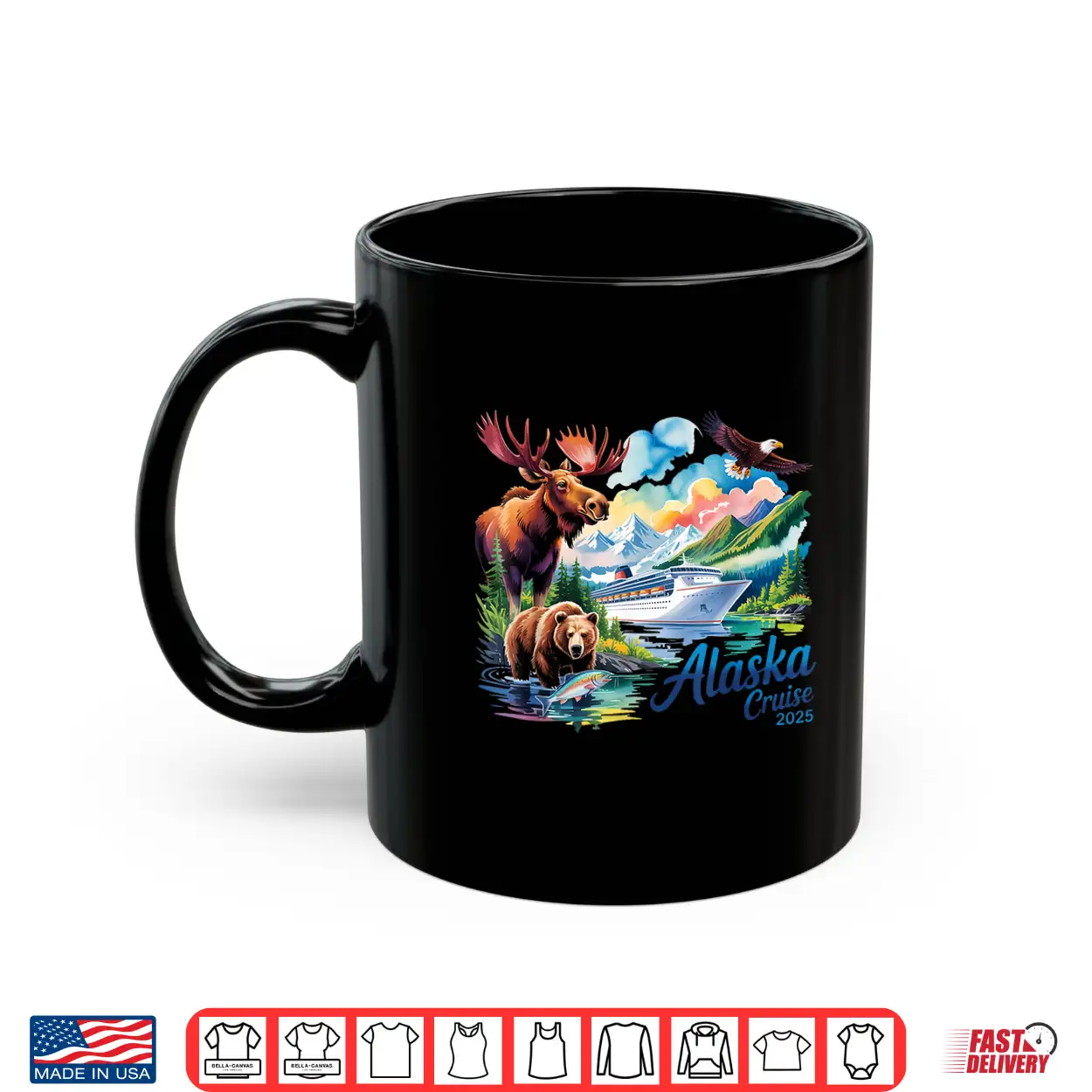 Alaska Cruise 2025 Matching Family Friends And Group Alaskan Shirt Alaska Cruise 2025 Matching Family Friends And Group Alaskan Shirt