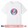 Grateful Dead Distressed Steal Your Face Logo Vintage Band Shirt