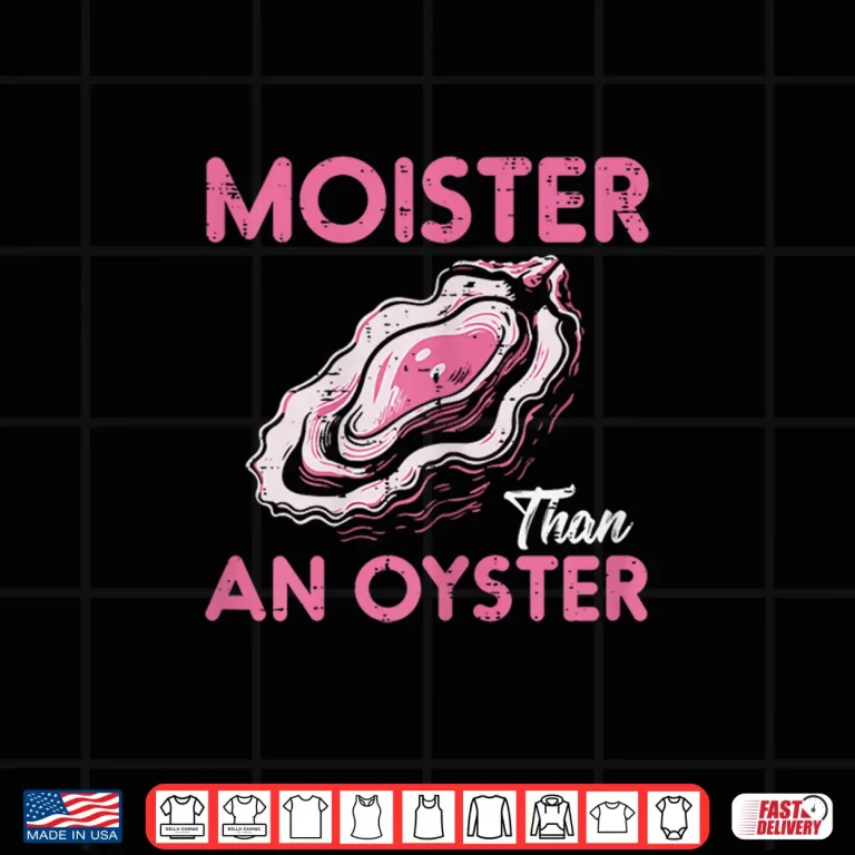 Design Funny Oyster Inappropriate Adult Humor Weird Cringe Shirt