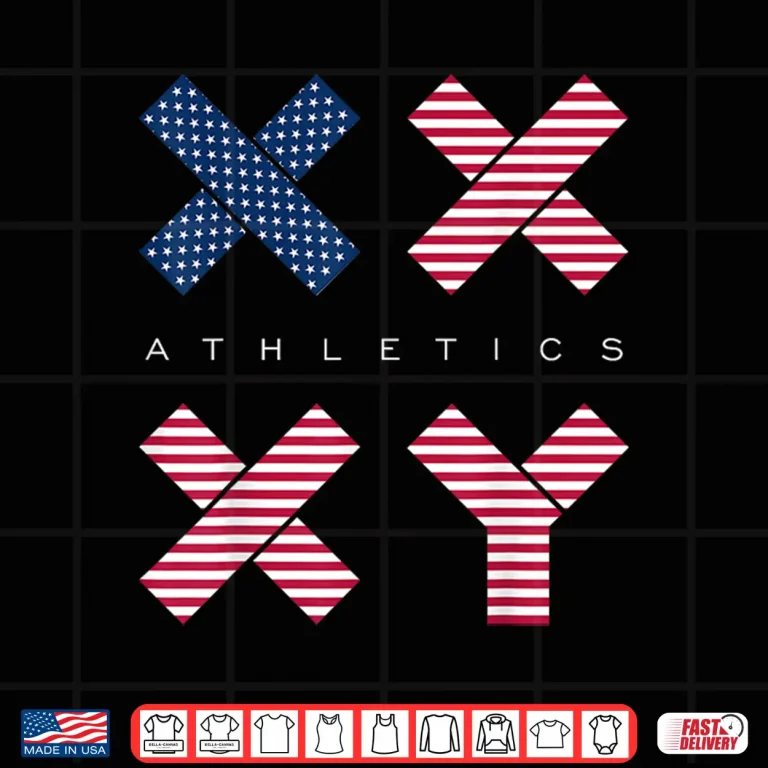 Design Gender Genetic American Flag XX XY Athletics Shirt