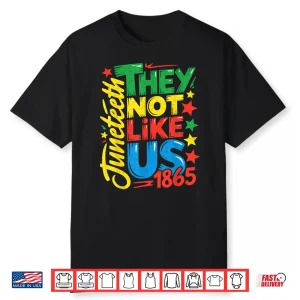 Juneteenth 1865 Black History Month Black Lives Matter Shirt