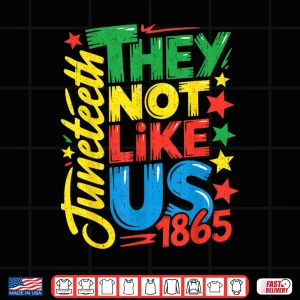 Design Juneteenth 1865 Black History Month Black Lives Matter Shirt