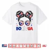 Messy Bun Puerto Rican Boricua Puerto Rico Hispanic Heritage Shirt