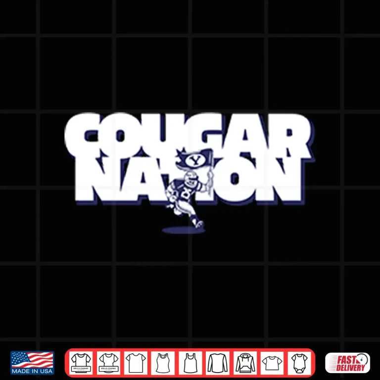 Design Cougar Nation BYU Shirt