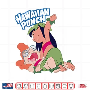 Design Hawaiian Punch Parody Lilo Myrtle Cartoon Shirt
