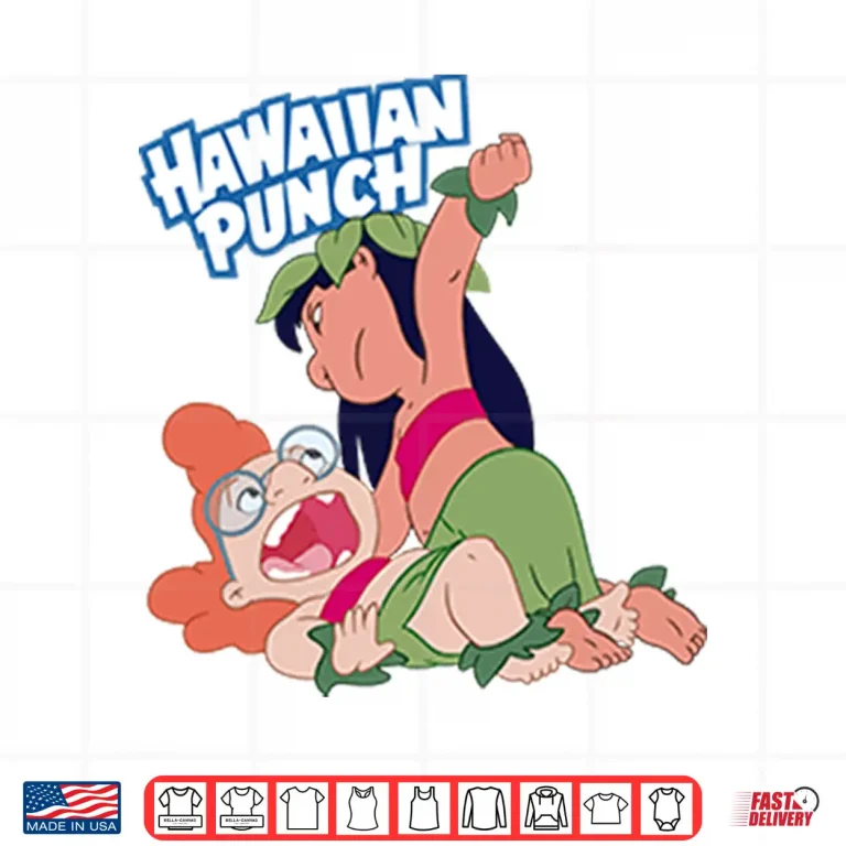 Design Hawaiian Punch Parody Lilo Myrtle Cartoon Shirt