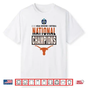 Texas Longhorns 2025 Ncaa Softball Shirt