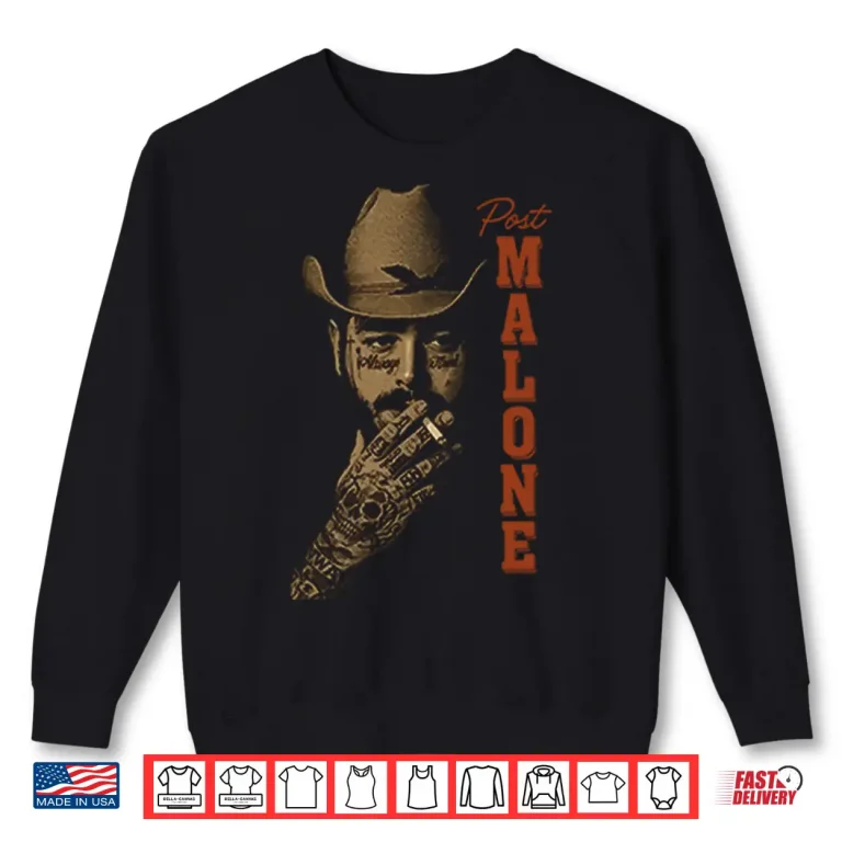 Sweatshirt Post Malone Cowboy Shirt