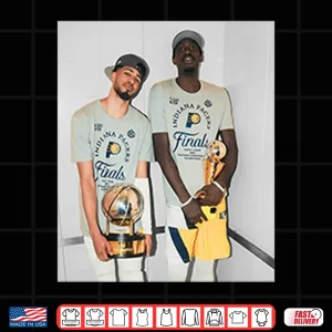 Design Tyrese Haliburton And Pascal Siakam Basketball Champions 2025 Shirt