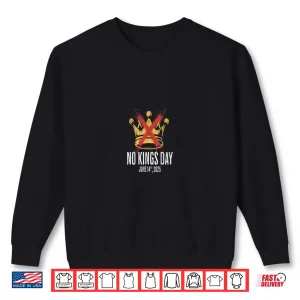 Sweatshirt No Kings Day Shirt 1