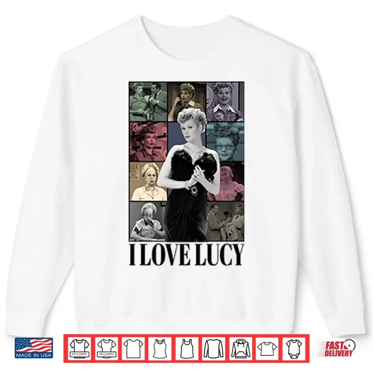 Sweatshirt Lucille Ball I Love Lucy Shirt