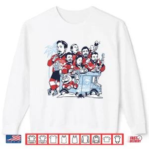 Sweatshirt Florida Panthers Ice Cream Stanley Playoff 2025 NHL Shirt