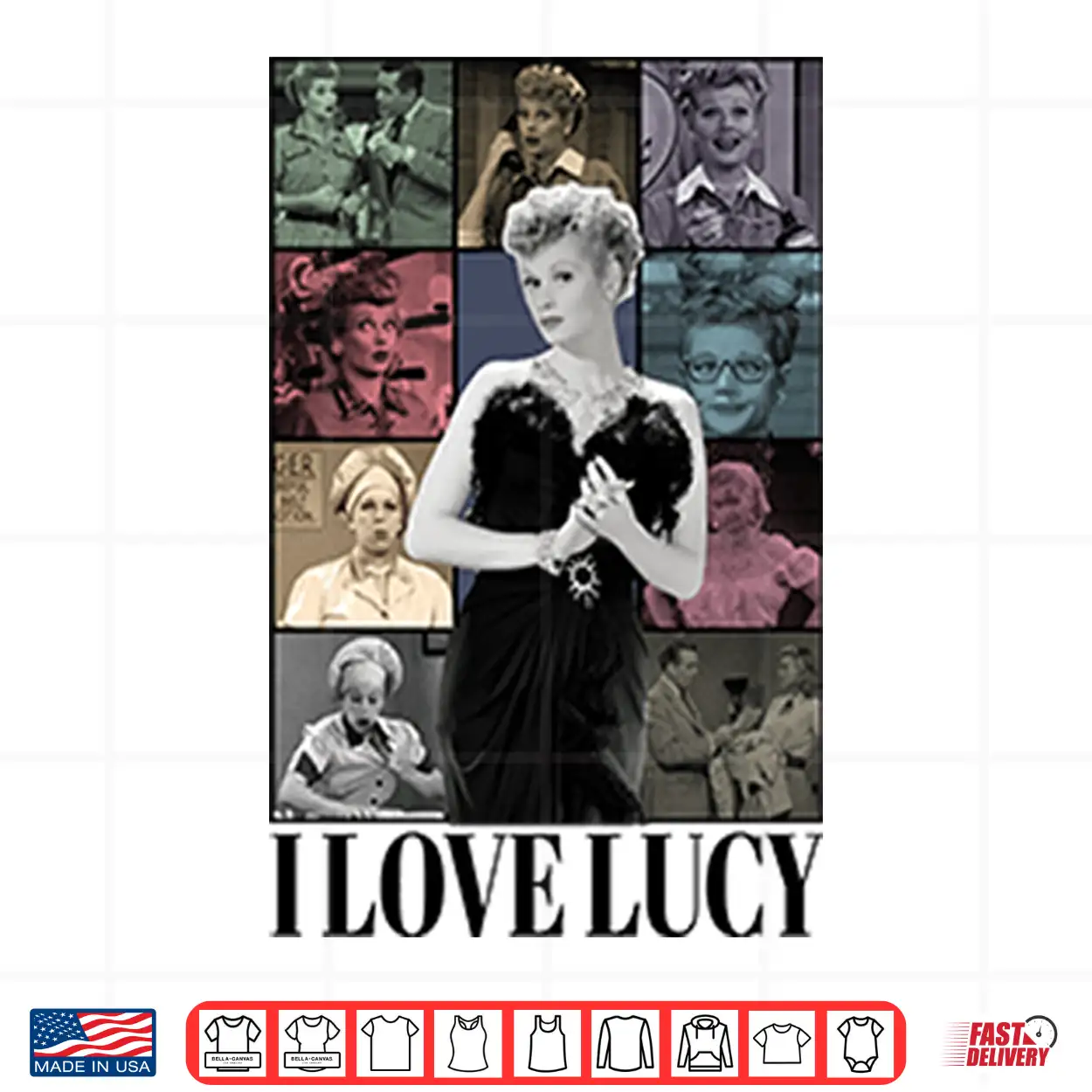 Lucille Ball I Love Lucy Shirt Lucille Ball I Love Lucy Shirt