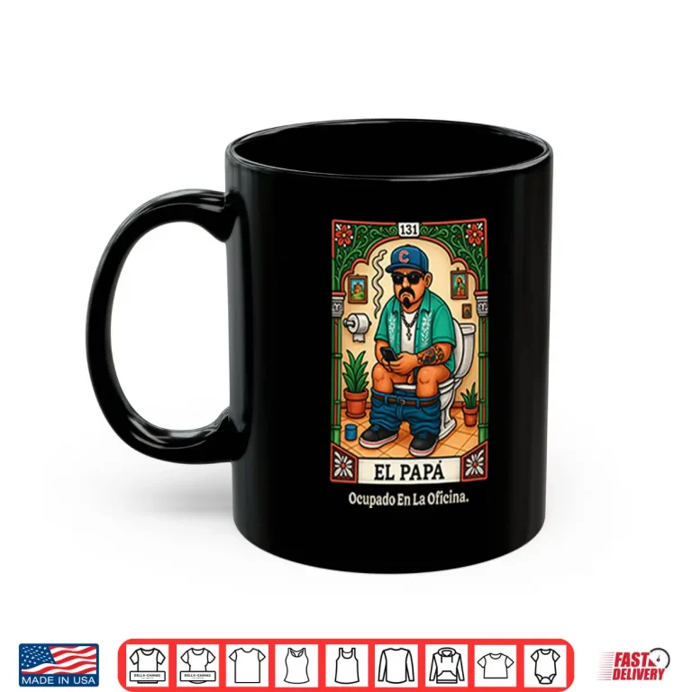 Mug El Papa Loteria Parody Shirt