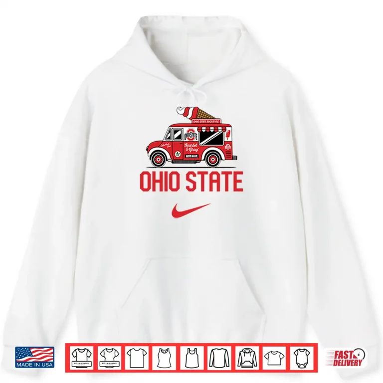 Hoodie Ohio State Buckeyes Ice Cream Truck Shirt