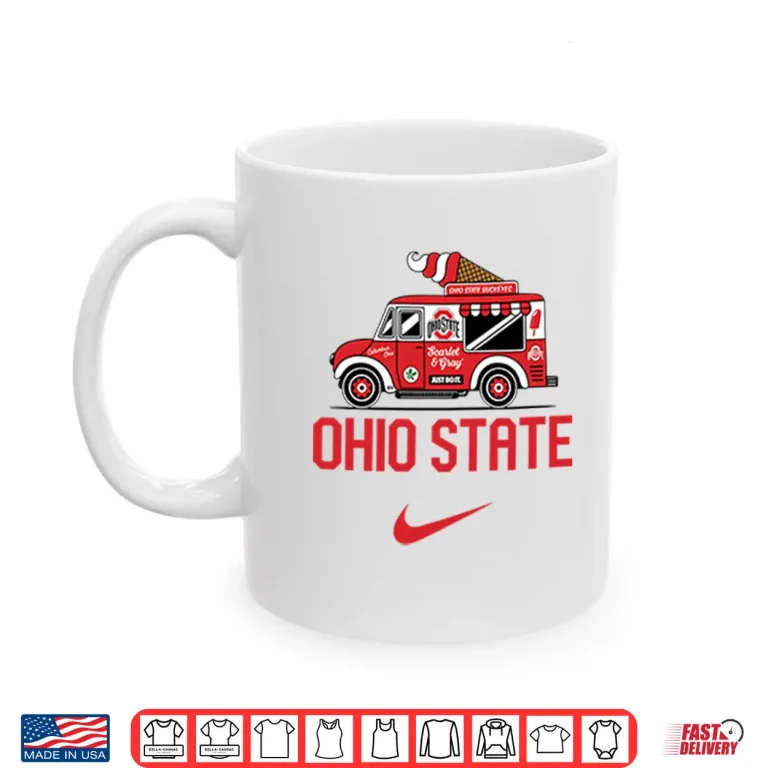 Mug Ohio State Buckeyes Ice Cream Truck Shirt