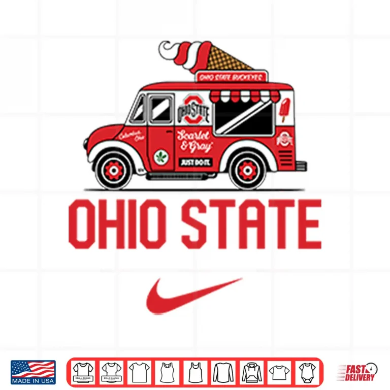 Design Ohio State Buckeyes Ice Cream Truck Shirt
