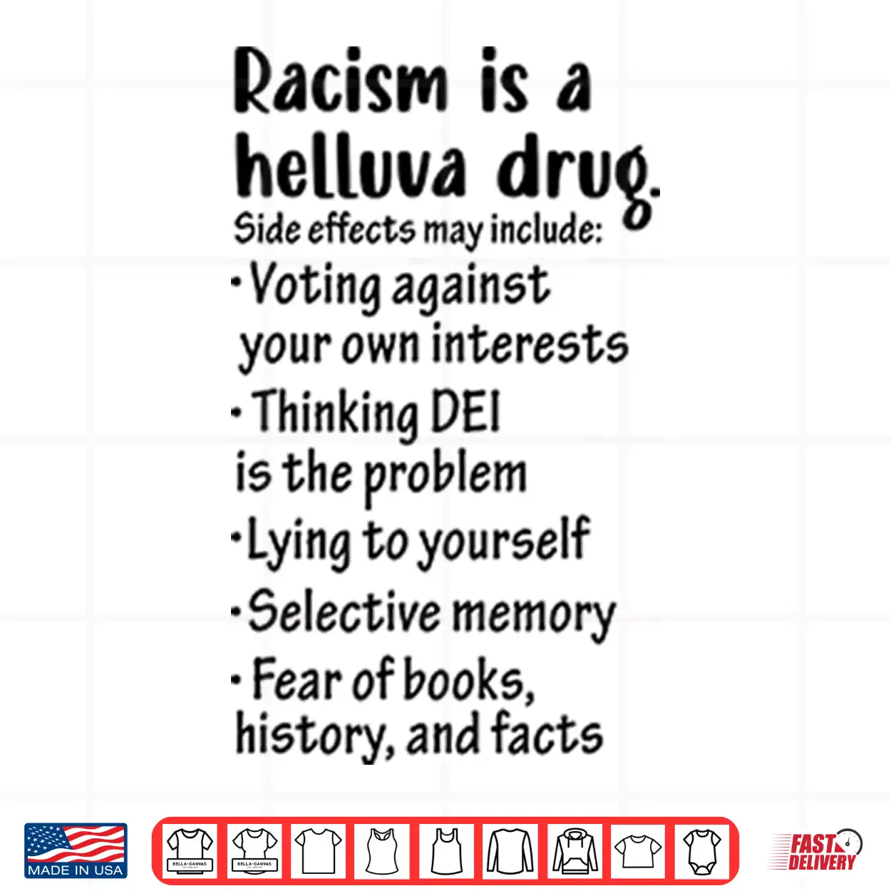 Racism Is A Helluva Drug Shirt Racism Is A Helluva Drug Shirt
