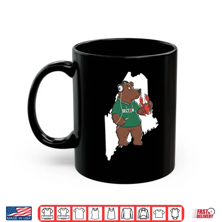 Mug State Of Maine Bear Section Shirt