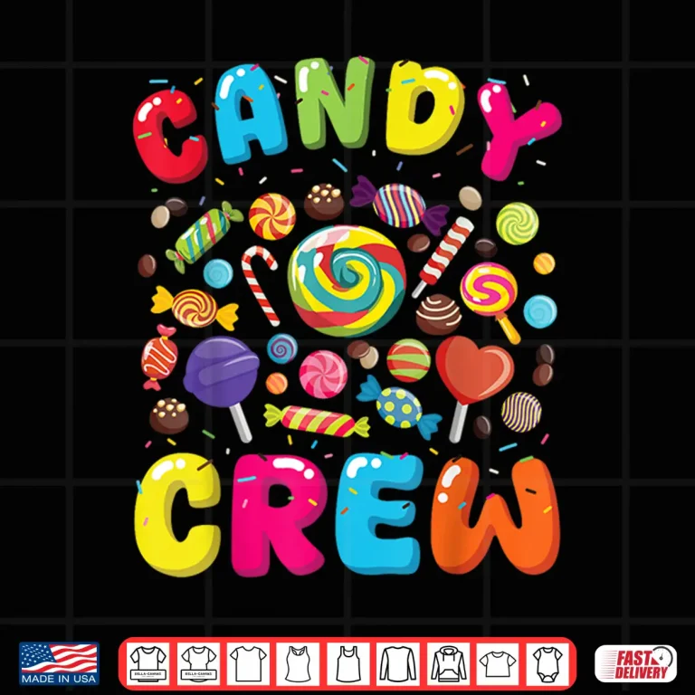 Design Candy Crew Sweetie Candy Squad Halloween Costume Shirt