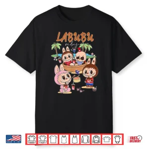 Funny Summer Vibes Labubu Funny Summer Vacation Shirt