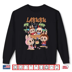 Sweatshirt Funny Summer Vibes Labubu Funny Summer Vacation Shirt