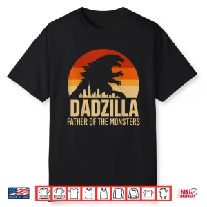 Vintage Dadzilla Father Of The Monsters Shirt