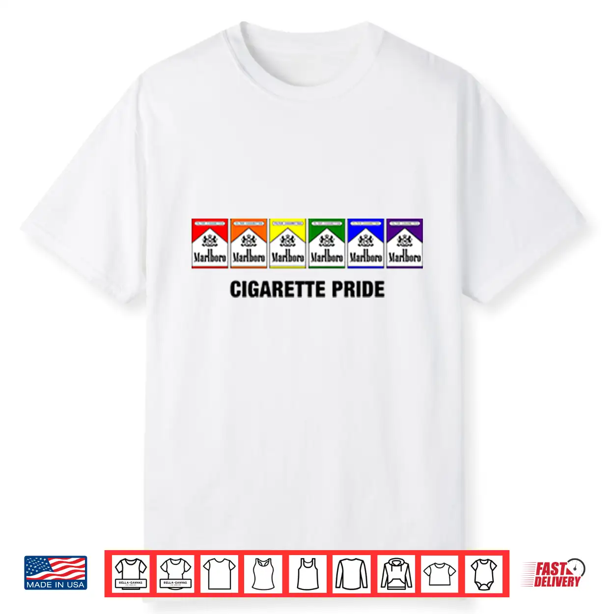 Marlboro Cigarette Lgbt Pride Shirt Marlboro Cigarette Lgbt Pride Shirt