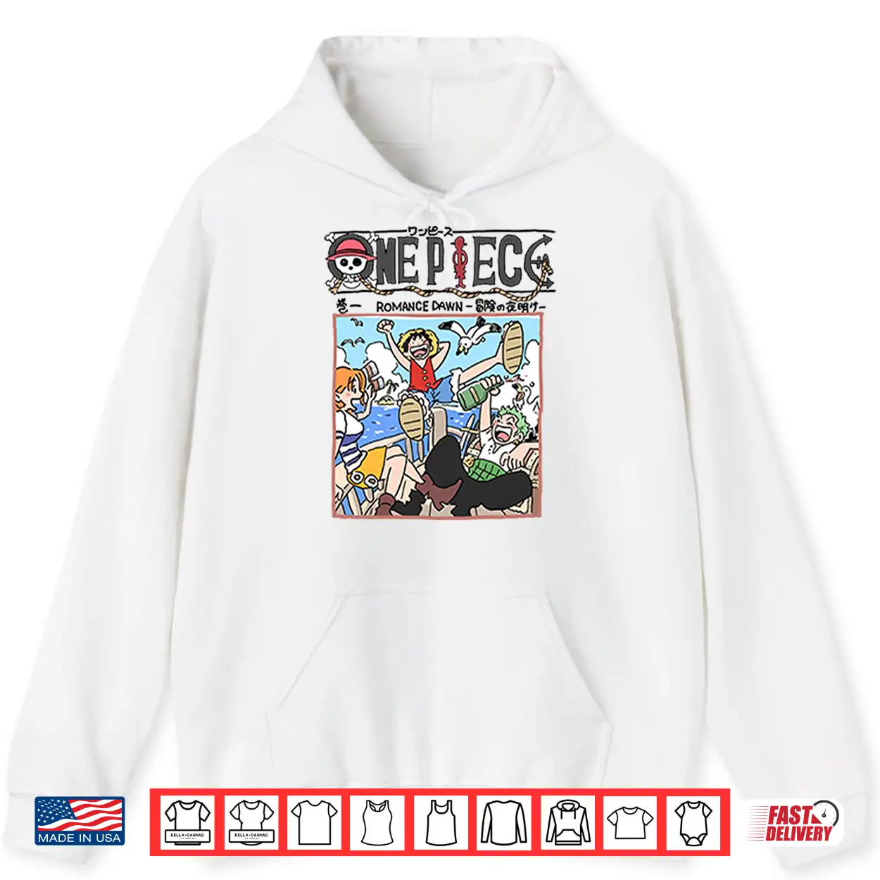 One Piece Romance Dawn Shirt One Piece Romance Dawn Shirt