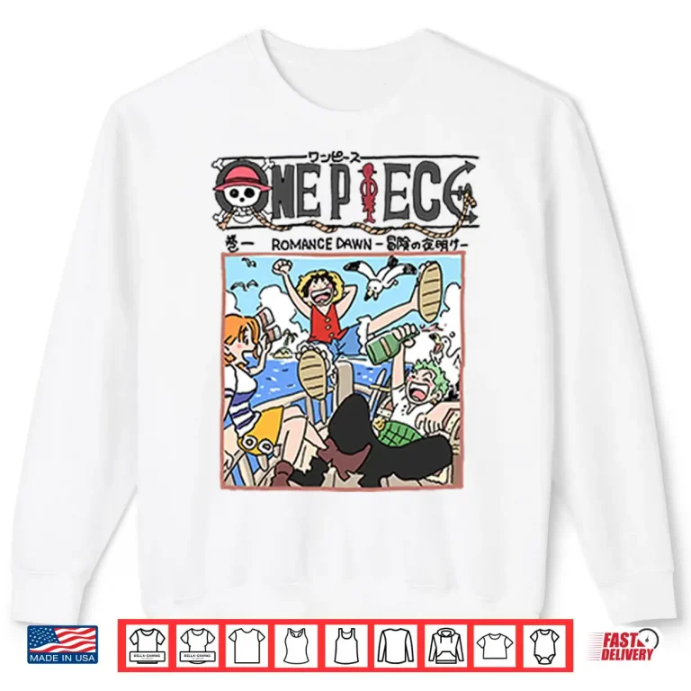 Sweatshirt One Piece Romance Dawn Shirt